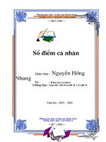 Các mẫu bìa giáo án hay và đẹp mắt nhất