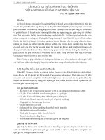 LÝ THUYẾT LỢI THẾ SO SÁNH VÀ GỢI Ý ĐỐI VỚI VIỆT NAM TRONG BỐI CẢNH PHÁT TRIỂN HIỆN NAY