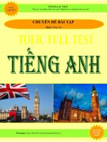 700+ câu TOEIC  KEY
