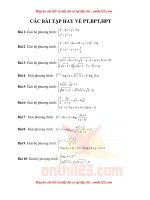 CÁC bài tập HAY về kỹ THUẬT ĐÁNH GIÁ