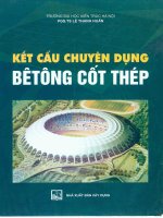 Kết cấu chuyên dùng bê tông cốt thép   lê thanh huấn