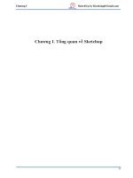 Tài liệu hướng dẫn sketchup Chuong I