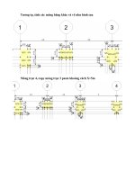 Mat bang phuong an mong coc