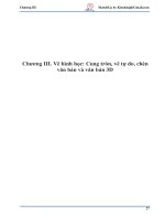 Tài liệu hướng dẫn sketchup Chuong III