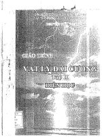 vật lý đại cương tập 2 điện học 