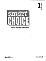 STUDENT BOOK 2ND EDITION SMART CHOICE SUCCESS EVERY DAY, ON EVERY PAGE