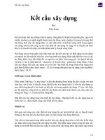 Kết cấu xây dựng công trình