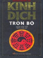 TUYỂN tập KINH DỊCH TRỌN bộ 