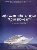 Luật và an toàn lao động trong buồng máy  sách chuyên khảo dành cho sinh viên và kỹ sư ngành máy tàu thủy  trương thanh dũng