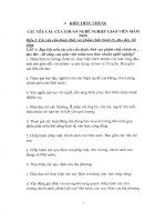 CHUẨN NGHỀ NGHIỆP GIÁO VIÊN mầm NON 