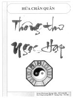 THÔNG THƯ NGỌC hạp T