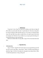 Bài tập hình sự đề 5 đại học Luật Hà Nội