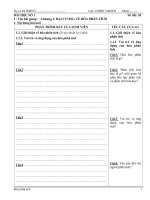 BÀI học số 1 đại CƯƠNG hóa PHÂN TÍCH 