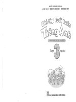 bài tập cuối tuần tiếng anh lớp 3 tập 2 