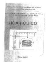giáo trình hoá hữu cơ 