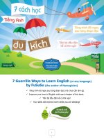 7 cách học tiếng Anh du kích (song ngữ từng đoạn ViệtAnh) v1.5