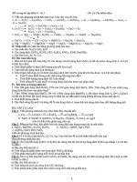 ĐỀ CƯƠNG ôn tập hóa lớp 9 kì 1 