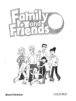 Family and friends ENGLISH EXERCISE 