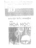 16 phương pháp và kỹ thuật giải nhanh môn hóa học 
