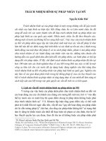 Trách nhiệm hình sự của pháp nhân tại Mỹ - Nguyễn Khắc Hải