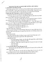 nội dung ôn thi cao đẳng, đại học điều dưỡng liên thông 