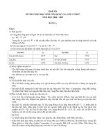 HDC THI HSG QG MÔN ĐỊA LÍ NH 2004   2005