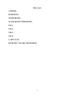 Bài tập hình sự đề 3 đại học Luật Hà Nội