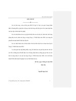 Khóa luận quy trình kiểm toán các khoản phải thu trong kiểm toán báo cáo tài chính tại công ty TNHH kiểm toán APEC 