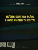Hướng dẫn xây dựng phòng chống thiên tai  nguyễn xuân chính (chủ biên) và những người khác