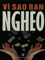 Vì sao bạn nghèo  nguyễn huy linh