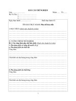 BÁO cáo THÍ NGHIỆM hóa dầu 02 