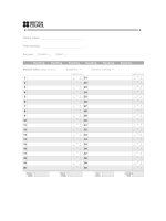 Answer sheet academic and GT reading