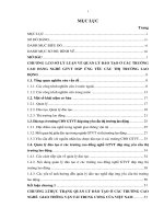 Quản lý đào tạo ởcác trường cao đẳng nghề giao thông vận tải trung ương đáp ứng yêu cầu thị trường lao động