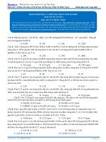 Bai 1  bai tap khai niem mol va pp tinh