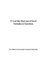 Get the most out of excel formulas and functions1 