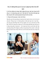 Duy trì những thói quen kỳ lạ này sẽ giúp bạn khỏe hơn mỗi ngày