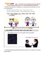 Tự học Ngữ pháp Tiếng Anh bài 13: Cách dùng thì Hiện tại Hoàn thành