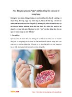 Mẹo dân gian giúp mẹ “nặn” má lúm đồng tiền cho con từ trong bụng