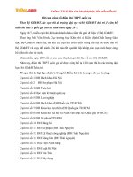 120 cụm công bố điểm thi THPT Quốc gia