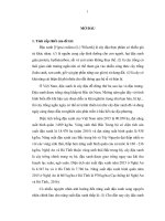 Luận án nghiên cứu xác định giống và biện pháp kỹ thuật canh tác đậu xanh ở nghệ an và hà tĩnh 