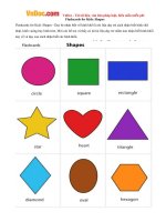 Flashcards for Kids: Shapes