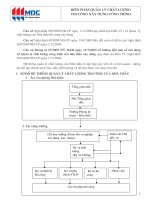 Biện pháp quản lý chất lượng thi công công trình cty Miền Đông CC1