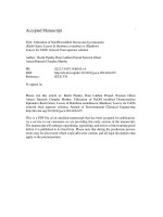 Journal of environmental chemical engineering volume issue 2014 doi 10 1016 j jece 2014 06 015 pandey, ruchi  prasad, ram lakhan  ansari, nasreen ghazi  murthy    utilization of NaOH modified desmostachya bi