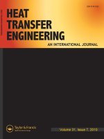Heat transfer engineering  an international journal, tập 31, số 7, 2010 