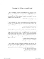 SÁCH NGHỆ THUẬT TRONG CÔNG VIỆC Art of work