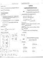 Bài tập toán 12 học kỳ 2 thpt hoàng hoa thám 