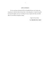 Khảo sát quá trình sản xuất và xây dựng kế hoạch HACCP cho sản phẩm cá chẽm đông lạnh xuất khẩu 