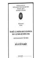 Tìm hiểu các phương pháp tách sóng đa truy cập trong hệ thống CDMA 