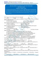 Bảng hệ thống tuần hoàn các nguyên tố hoá học