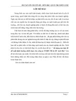 Sử dụng ma trận IE đề xuất định hướng chiến lược cho công ty TNHH TM  DV Anh Đức